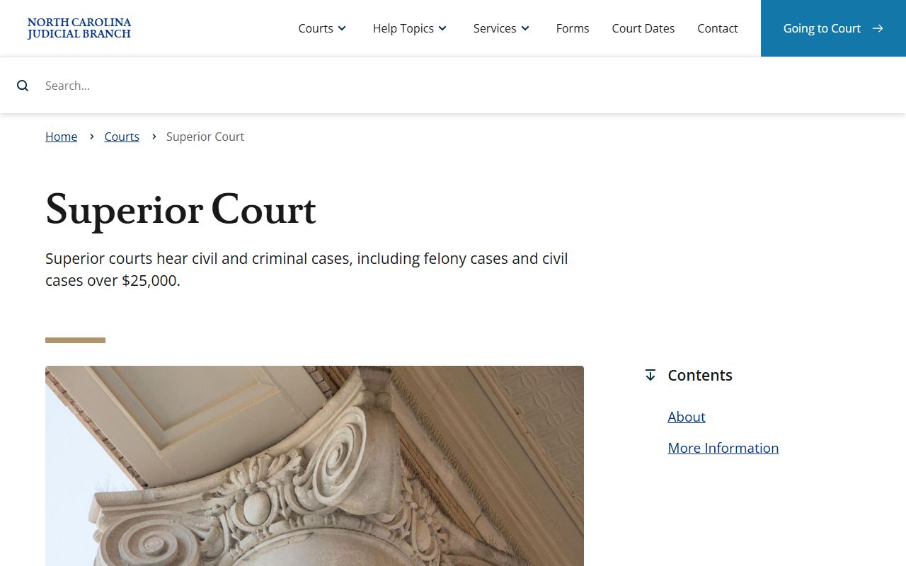 Gates County court dockets Superior Court source